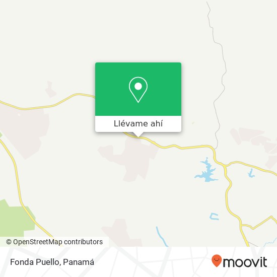 Mapa de Fonda Puello, Alcalde Díaz, Las Cumbres