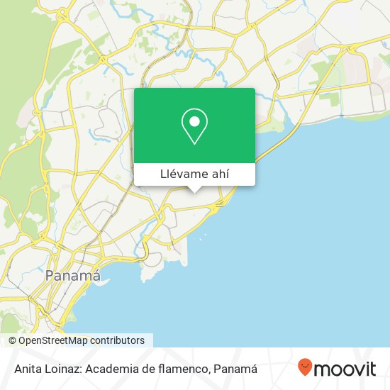 Mapa de Anita Loinaz: Academia de flamenco