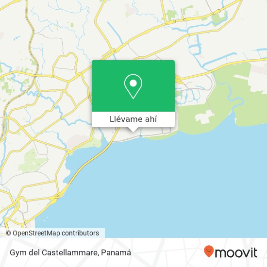 Mapa de Gym del Castellammare