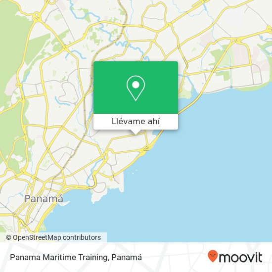 Mapa de Panama Maritime Training