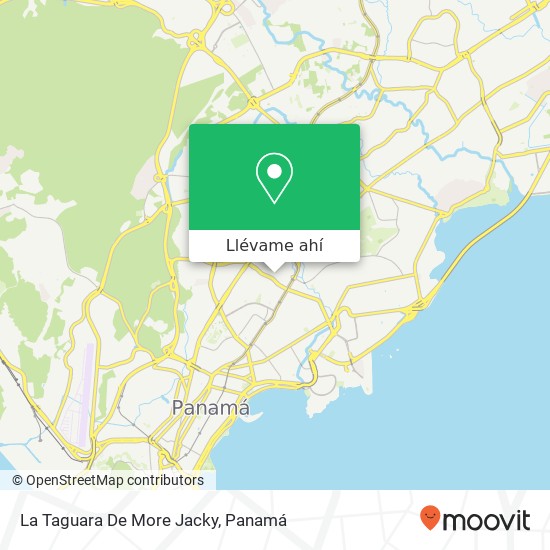 Mapa de La Taguara De More Jacky