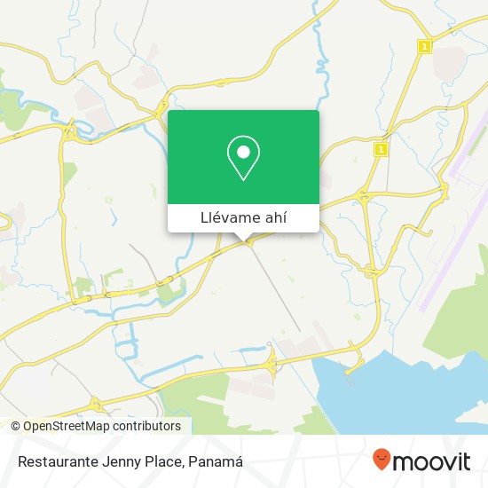 Mapa de Restaurante Jenny  Place
