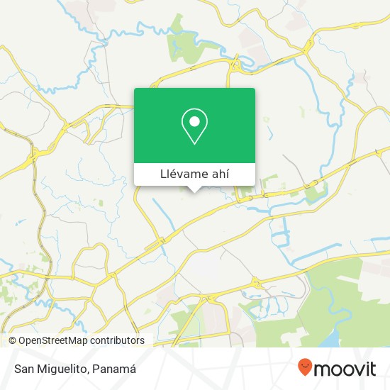 Mapa de San Miguelito