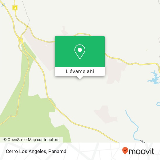 Mapa de Cerro Los Ángeles