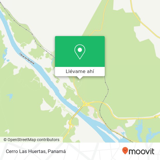 Mapa de Cerro Las Huertas