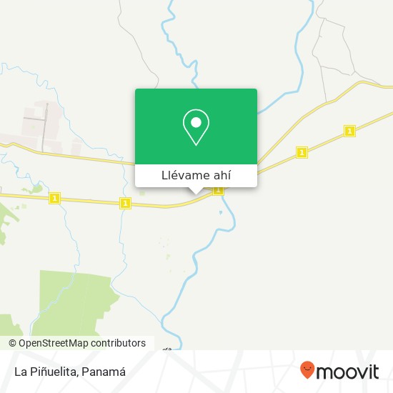 Mapa de La Piñuelita