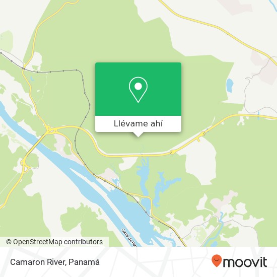 Mapa de Camaron River