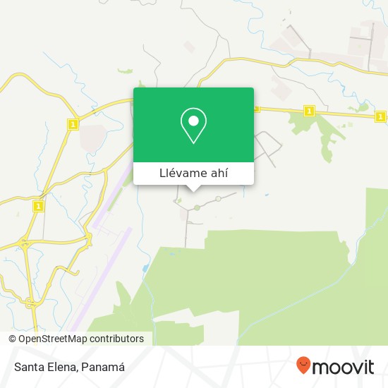 Mapa de Santa Elena