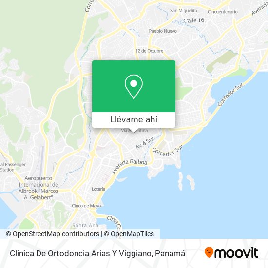Mapa de Clinica De Ortodoncia Arias Y Viggiano