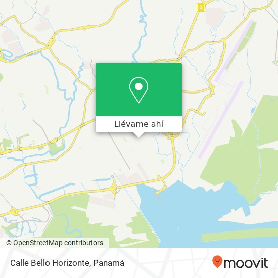 Mapa de Calle Bello Horizonte