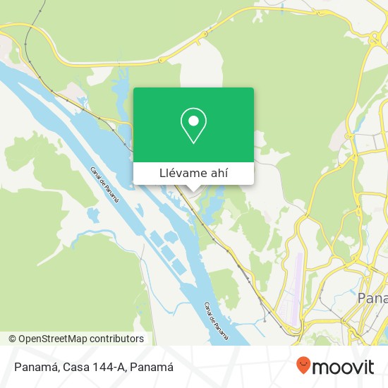 Mapa de Panamá, Casa 144-A