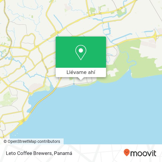 Mapa de Leto Coffee Brewers