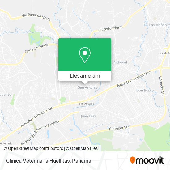 Mapa de Clinica Veterinaria Huellitas