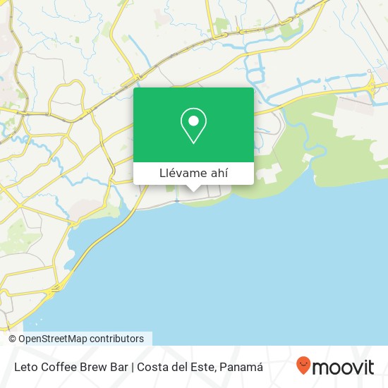 Mapa de Leto Coffee Brew Bar | Costa del Este