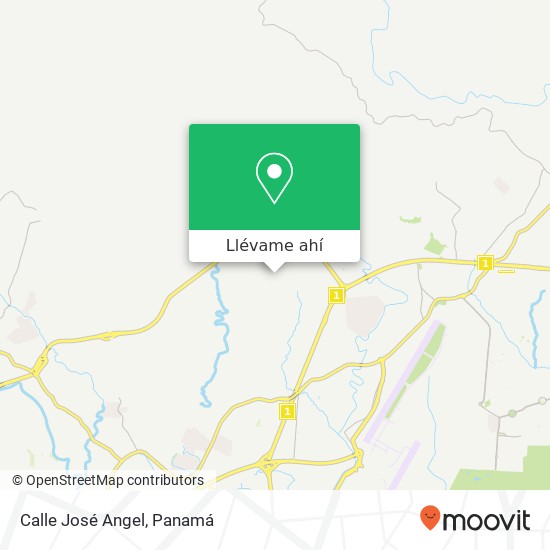 Mapa de Calle José Angel