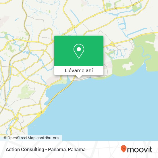 Mapa de Action Consulting - Panamá