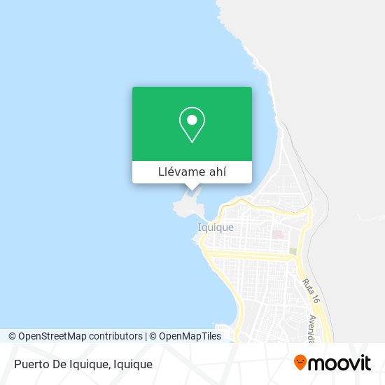 Mapa de Puerto De Iquique