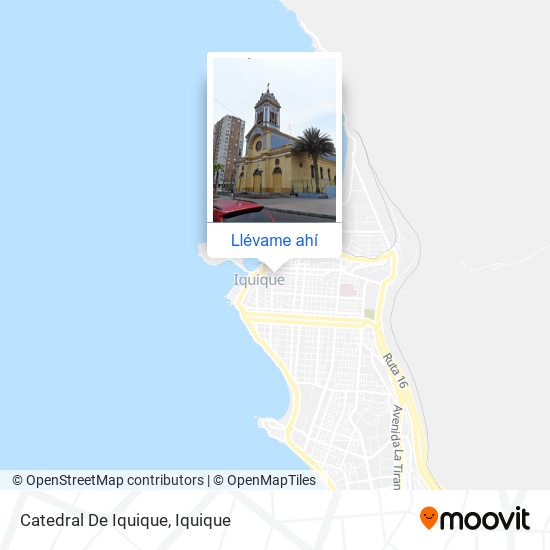 Mapa de Catedral De Iquique