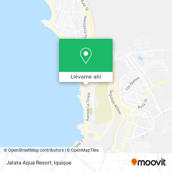 Mapa de Jatata Aqua Resort