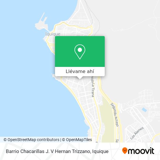 Mapa de Barrio Chacarillas J. V Hernan Trizzano