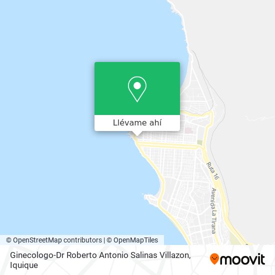 Mapa de Ginecologo-Dr Roberto Antonio Salinas Villazon