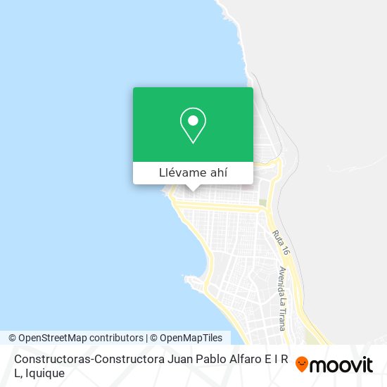 Mapa de Constructoras-Constructora Juan Pablo Alfaro E I R L