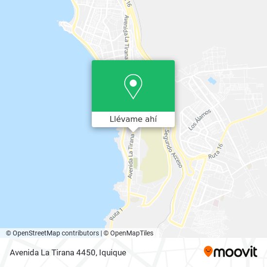 Mapa de Avenida La Tirana 4450