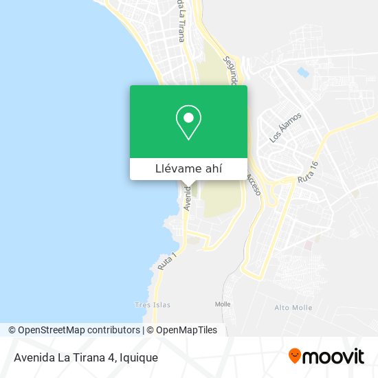 Mapa de Avenida La Tirana 4
