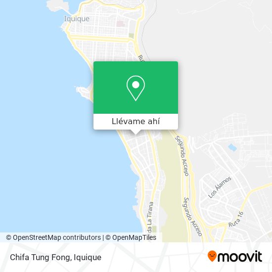 Mapa de Chifa Tung Fong