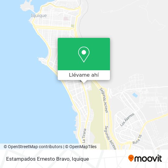 Mapa de Estampados Ernesto Bravo
