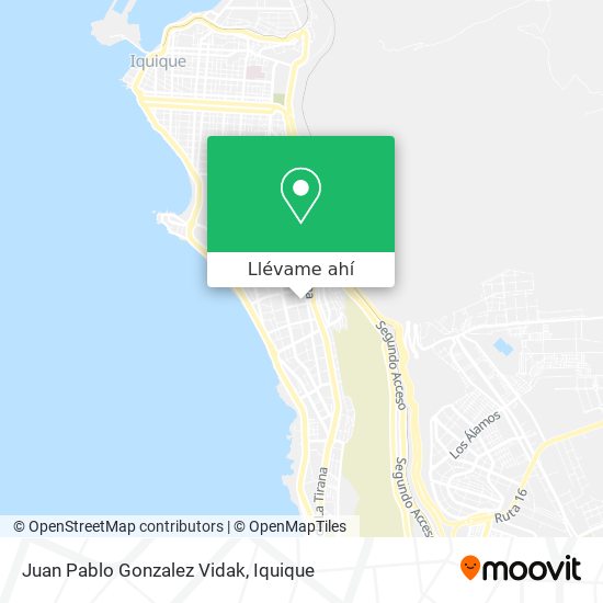 Mapa de Juan Pablo Gonzalez Vidak