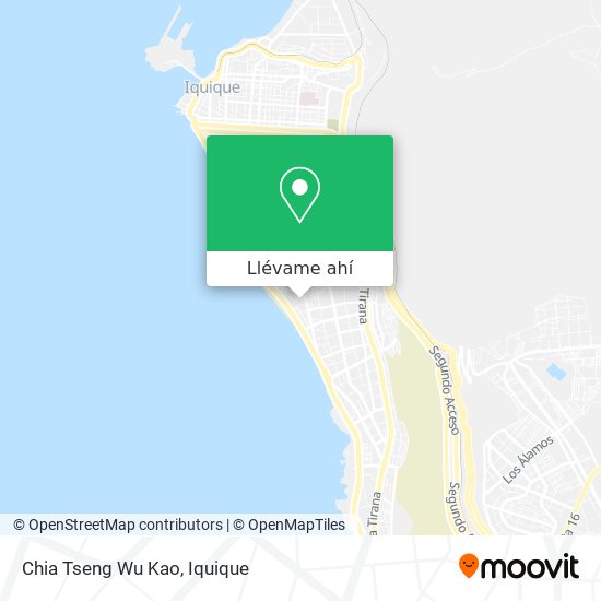 Mapa de Chia Tseng Wu Kao
