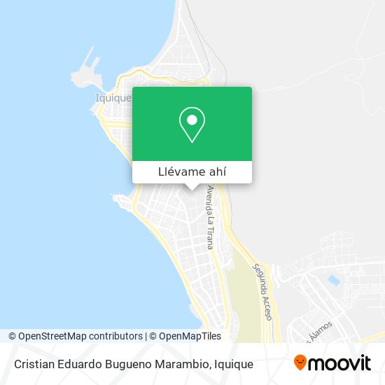 Mapa de Cristian Eduardo Bugueno Marambio