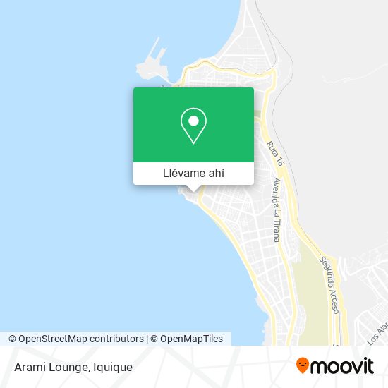 Mapa de Arami Lounge