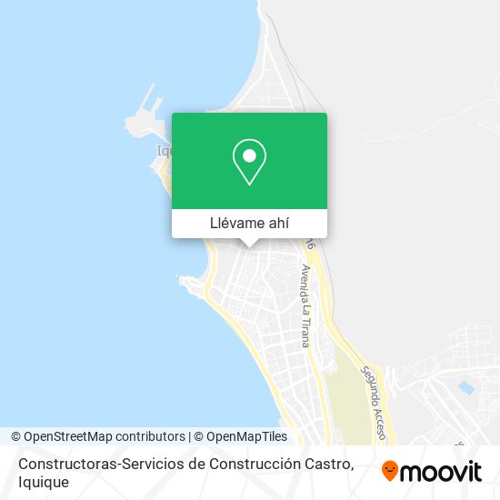 Mapa de Constructoras-Servicios de Construcción Castro