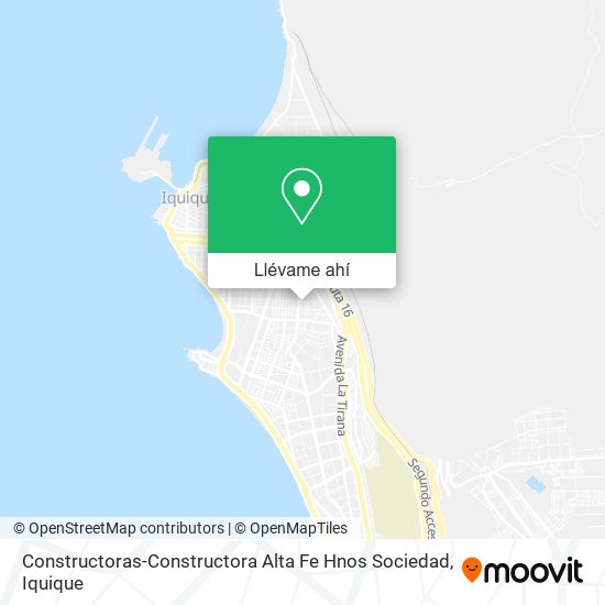 Mapa de Constructoras-Constructora Alta Fe Hnos Sociedad