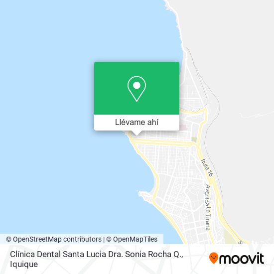 Mapa de Clínica Dental Santa Lucia Dra. Sonia Rocha Q.