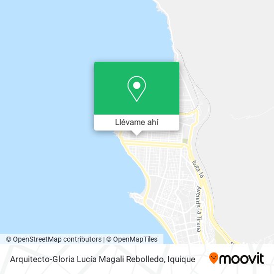 Mapa de Arquitecto-Gloria Lucía Magali Rebolledo
