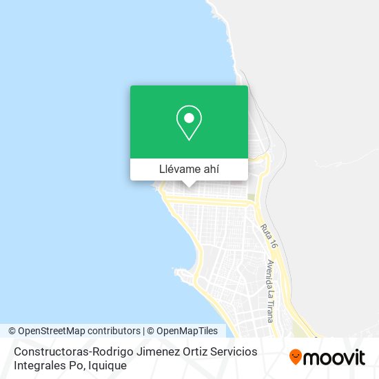 Mapa de Constructoras-Rodrigo Jimenez Ortiz Servicios Integrales Po