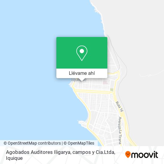 Mapa de Agobados Auditores Iligarya, campos y Cia.Ltda