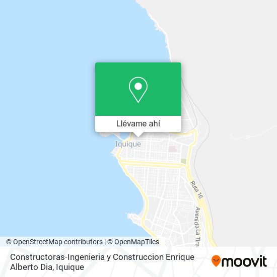 Mapa de Constructoras-Ingenieria y Construccion Enrique Alberto Dia