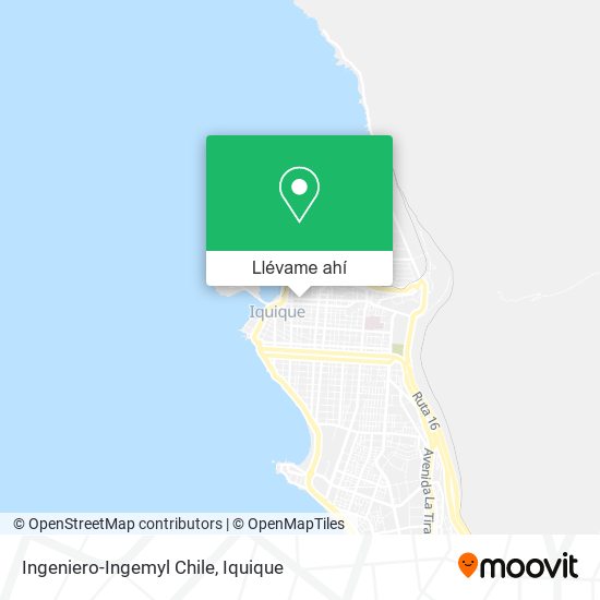 Mapa de Ingeniero-Ingemyl Chile