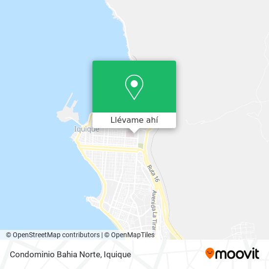 Mapa de Condominio Bahia Norte