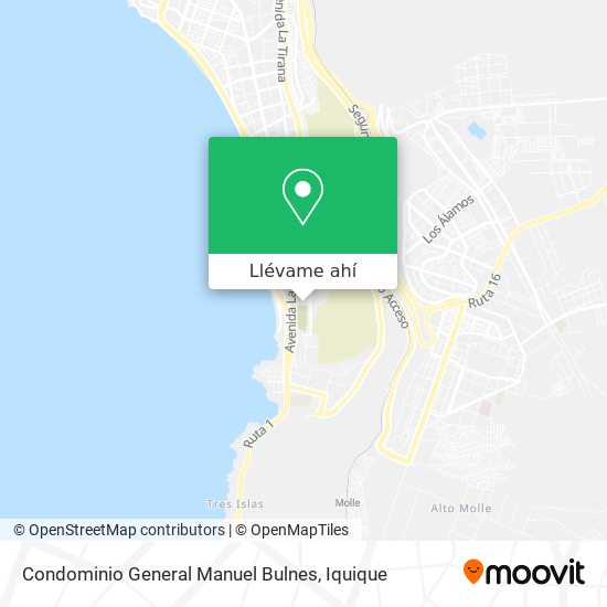 Mapa de Condominio General Manuel Bulnes