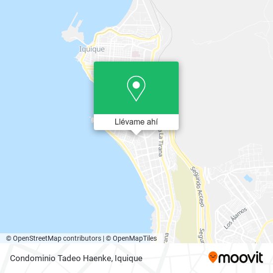 Mapa de Condominio Tadeo Haenke