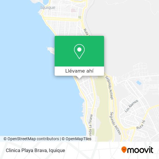 Mapa de Clinica Playa Brava