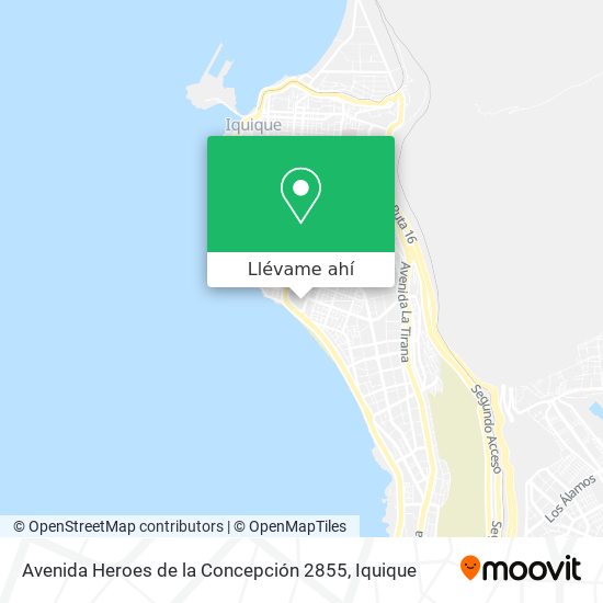 Mapa de Avenida Heroes de la Concepción 2855