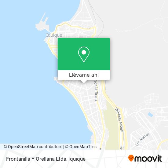 Mapa de Frontanilla Y Orellana Ltda
