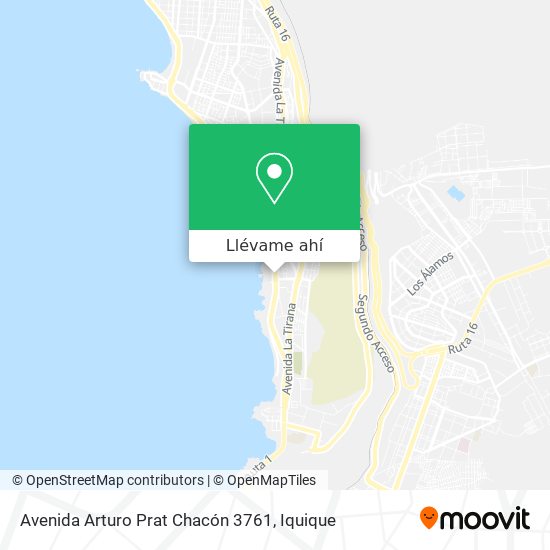 Mapa de Avenida Arturo Prat Chacón 3761