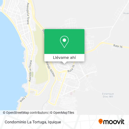 Mapa de Condominio La Tortuga